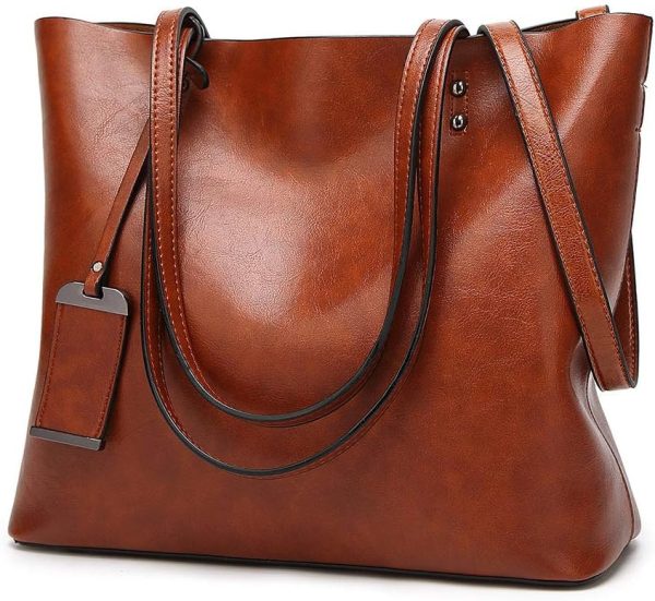 Women's Top Handle Satchel Messenger Tote Shoulder Bag