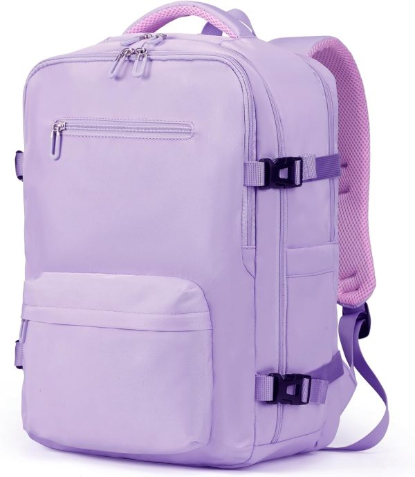 Women's Travel Laptop Backpack 17 Inch Airline Approved Casual Work Bag