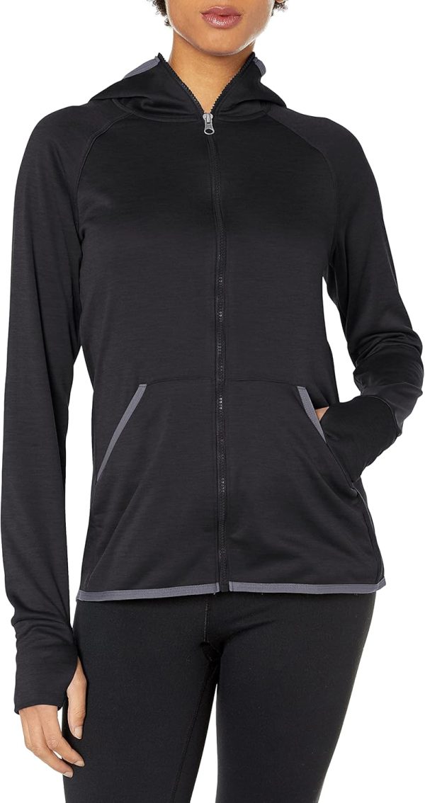 Women's Performance Fleece Full Zip Hoodie for Sport